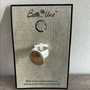 Bella Uno Two-Tone Ring